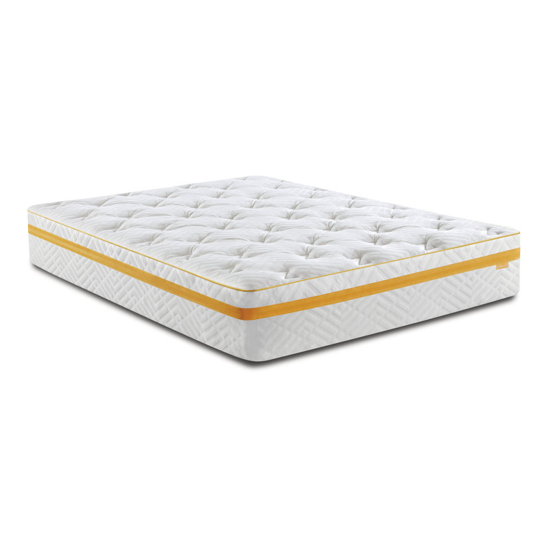 Simmons 12" Plush Hybrid Memory Foam Mattress & Reviews Wayfair